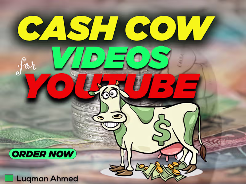 Cover image for Cash Cow Video Editing