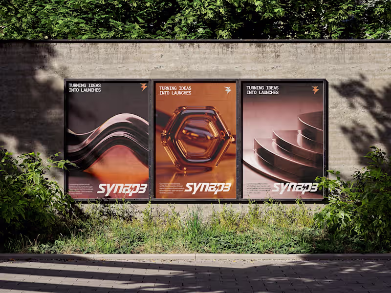 Cover image for Syanp3 Identity Design for Web3 Platform