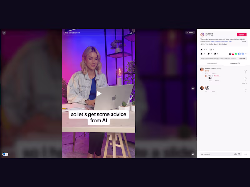 Cover image for VideoProduction - PlusDocs AI TikTok Videos
