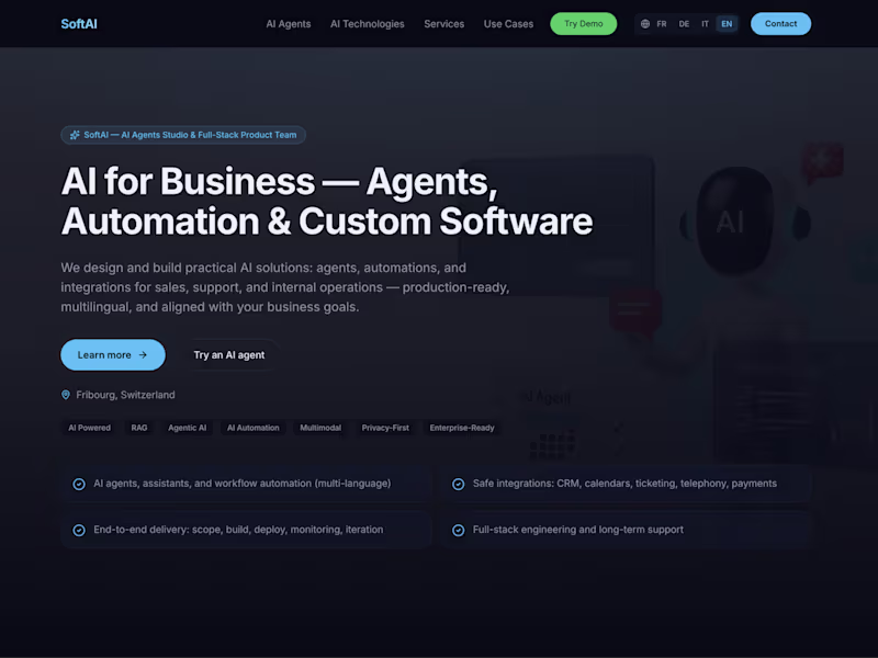 Cover image for AI for Business — Agents,