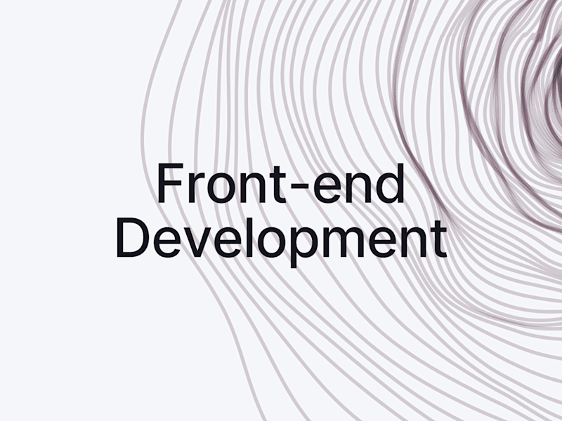 Cover image for Frontend Angular/React Application