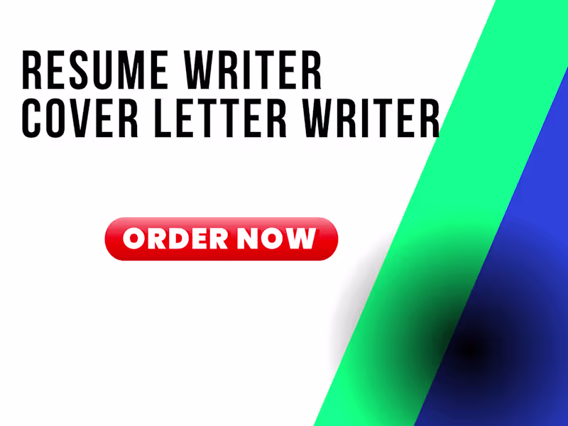 Cover image for I will write, edit engineering, technical resume, IT and tech CV