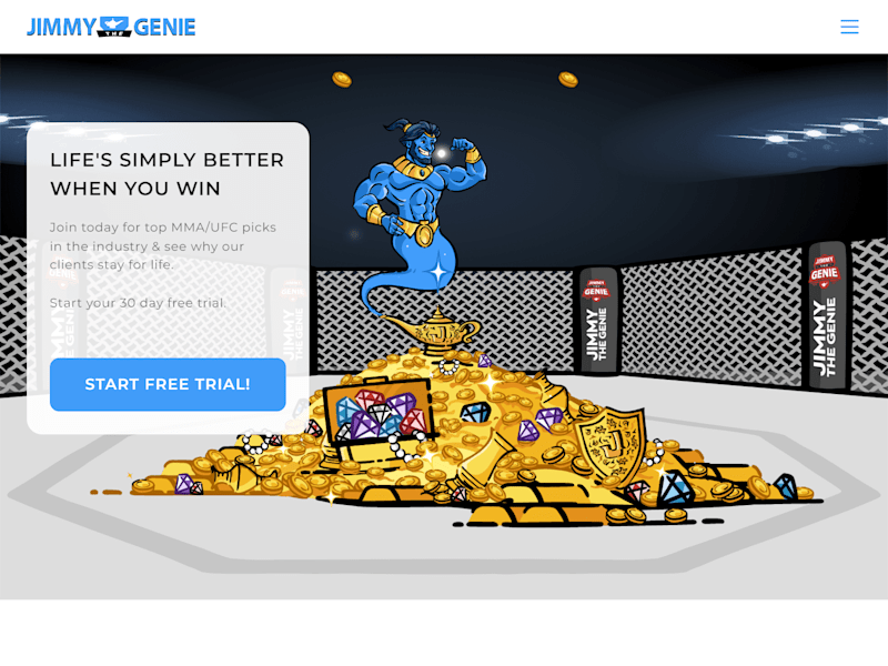 Cover image for JimmyTheGenie - UFC/MMA Fight Prediction Platform