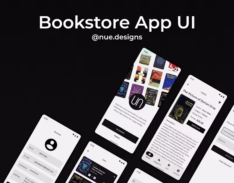 Cover image for Online Bookstore Mobile App