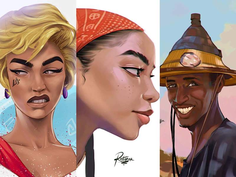 Cover image for Digital Portrait Art