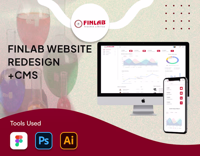 Cover image for Finlab Website Redesign
