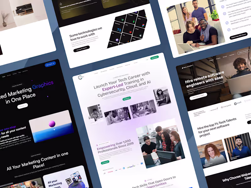 Cover image for High-Converting Webflow Landing Page (Design and Development)