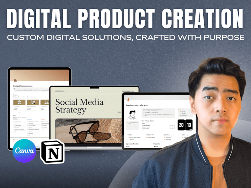 Cover image for Digital Product Creation (Planning, Creation & Marketing)