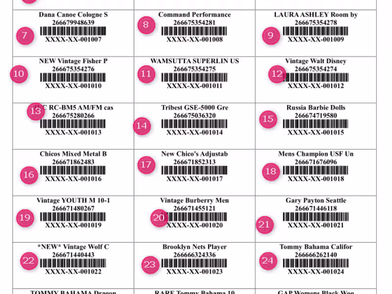 Cover image for You will get your own Avery labels merged form MS Excel to MS W…