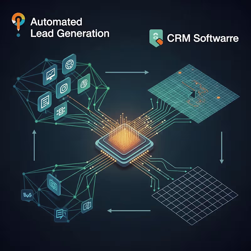 Cover image for AI-Powered Sales Lead Generation & CRM Automation