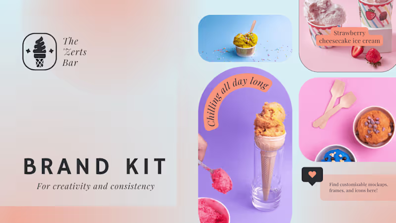 Cover image for Scoops of Joy: The 'Zerts Bar Brand Vision and Plan