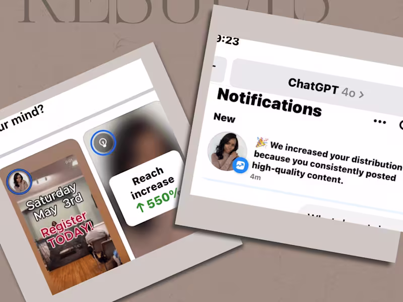 Cover image for Done For You Social Media Management For Luxury Wellness Brands