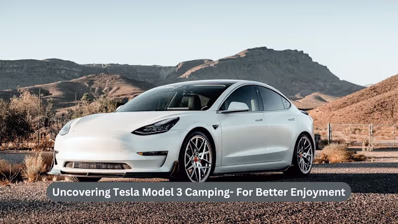 Cover image for Uncovering Tesla Model 3 Camping- For Better Enjoyment