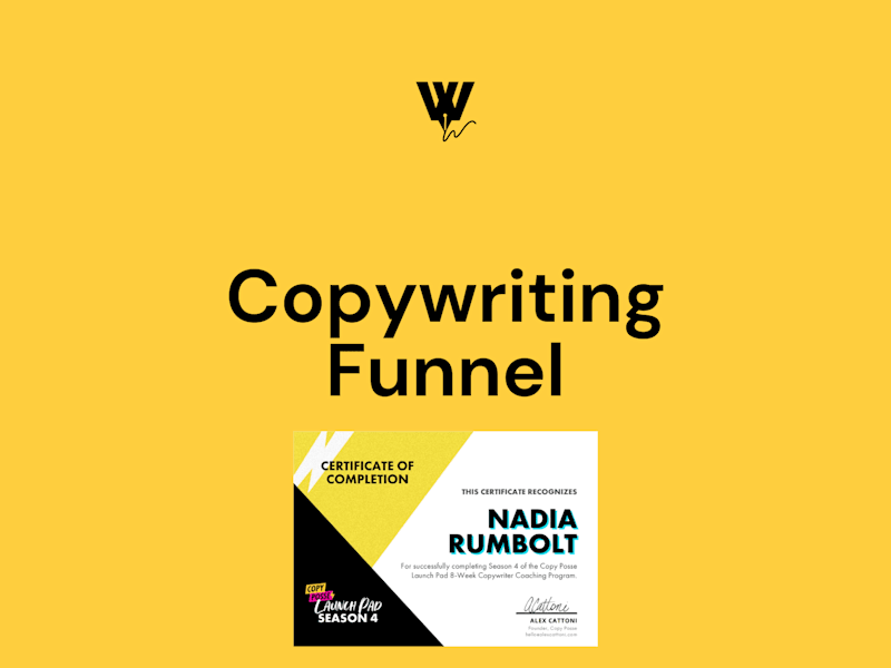 Cover image for Copywriting Funnel