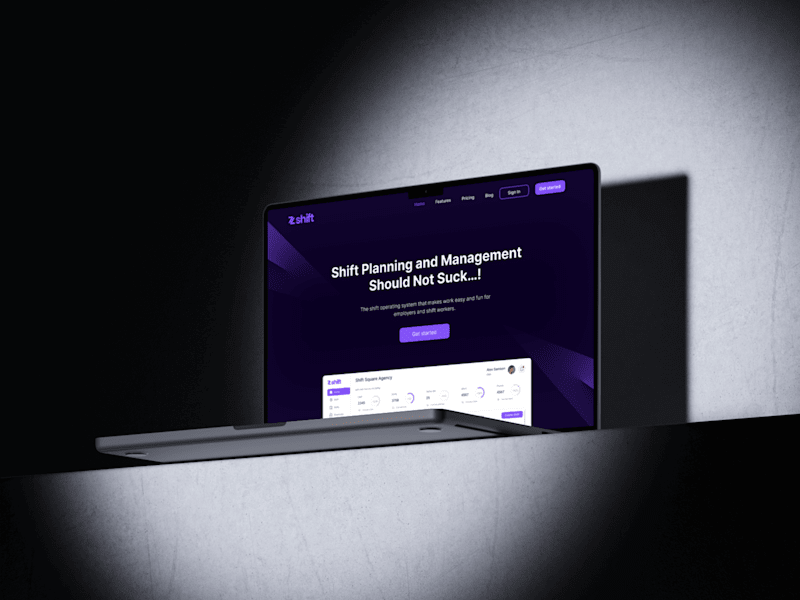 Cover image for Zshift – End-to-End Product Design for a Shift Automation