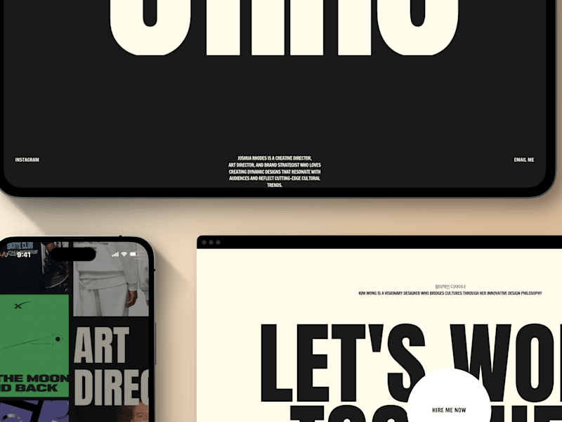 Cover image for The Reality of Framer Templates // Making “Kim” Actually Usable