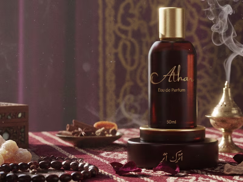 Cover image for ATHAR – Oriental Perfume Brand Identity