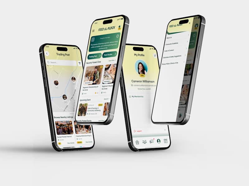 Cover image for Feed The Flock — Mobile App for Local Communities & Homesteaders