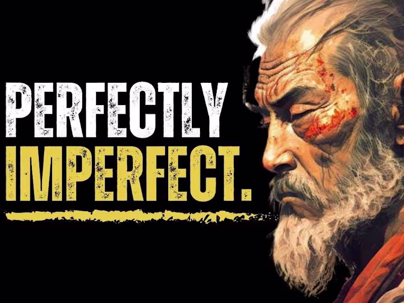Cover image for WABISABI ~ Japanese Wisdom for a Perfectly Imperfect Life - You…