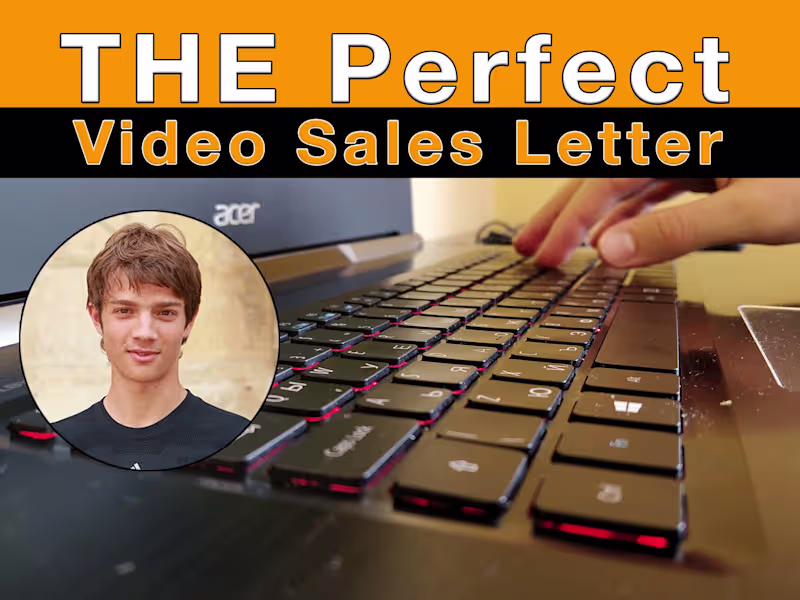 Cover image for Create the perfect video sales letter