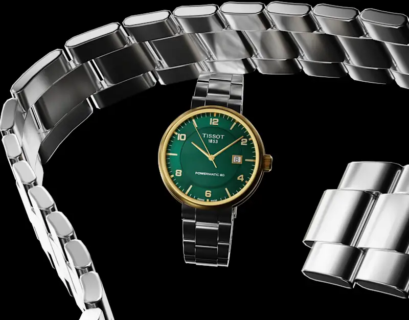 Cover image for TISSOT LUXURY POWERMATIC 80