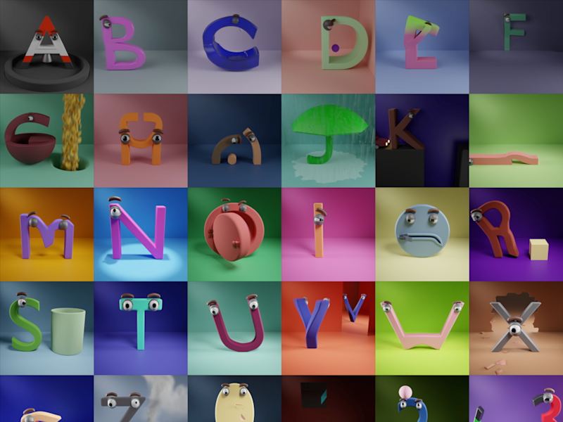 Cover image for Alphabet Odyssey: A 36 Days of Type Journey
