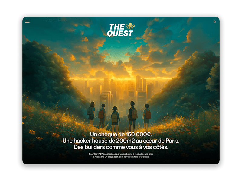 Cover image for THE QUEST
