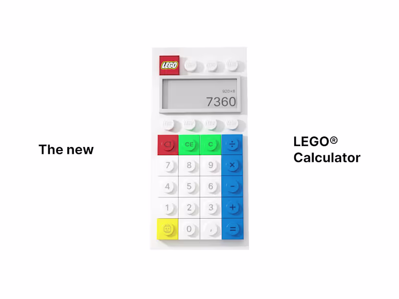Cover image for LEGO Calculator