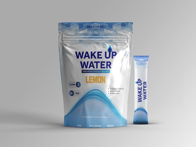 Cover image for Wake Up Water Pouch