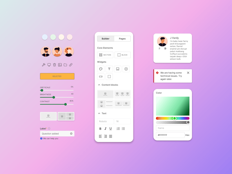 Cover image for A Leaner Design System