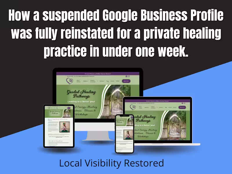Cover image for How a suspended Google Business