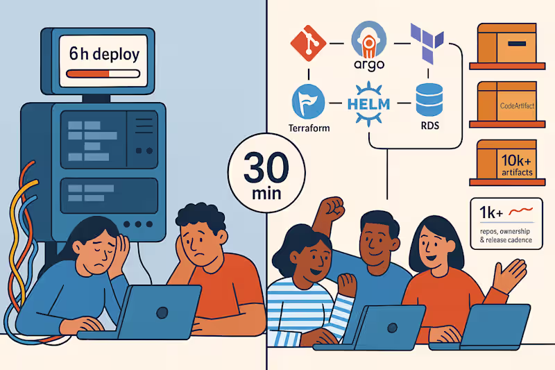 Cover image for Developer platform on AWS