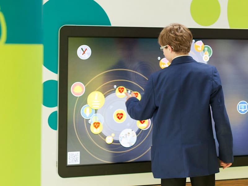Cover image for Large Touchscreen Interactive