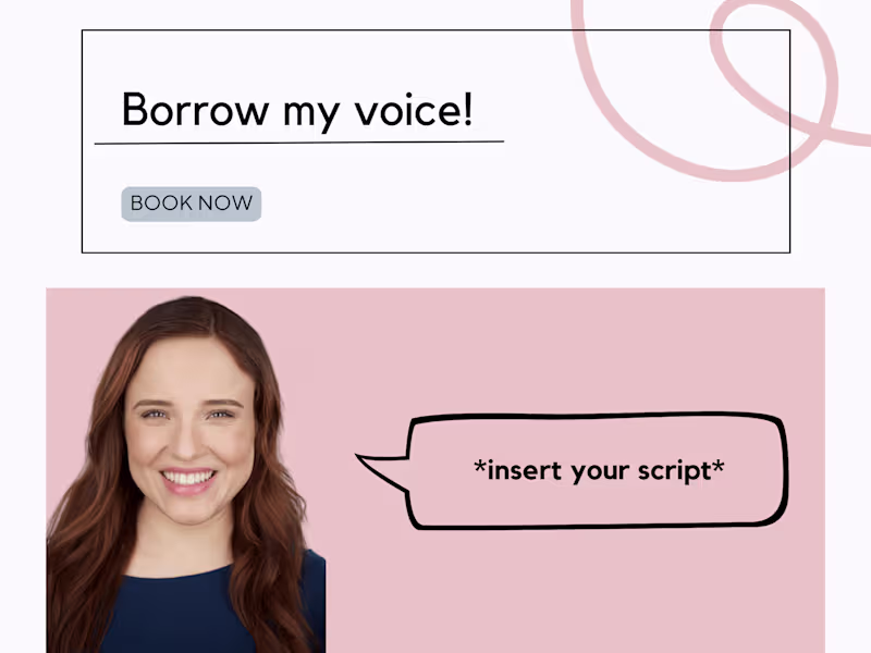 Cover image for American Female Voiceover