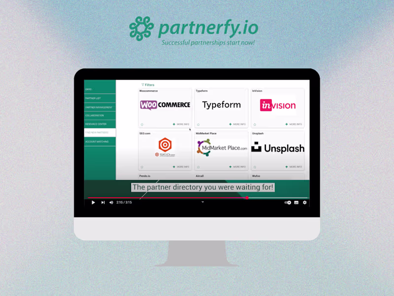 Cover image for Partnerfy.io I Content Manager