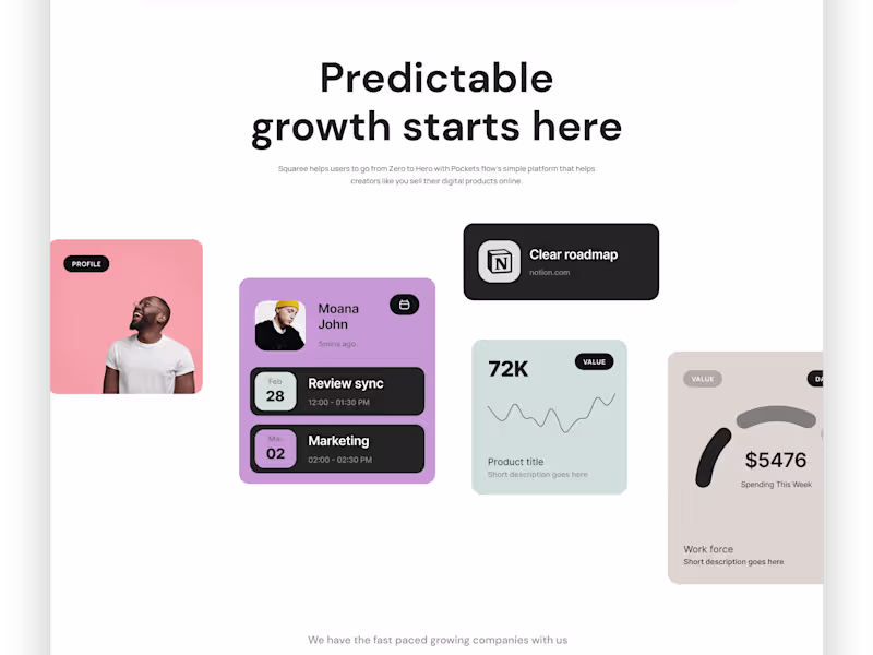 Cover image for Framer Landing Page (Development) ✨