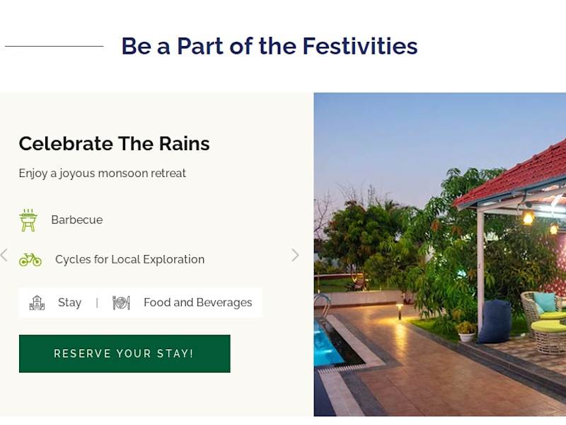 Cover image for Villa Landing Page
