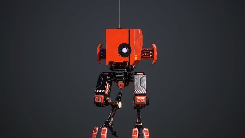 Cover image for 3D Sci-fi Robots 