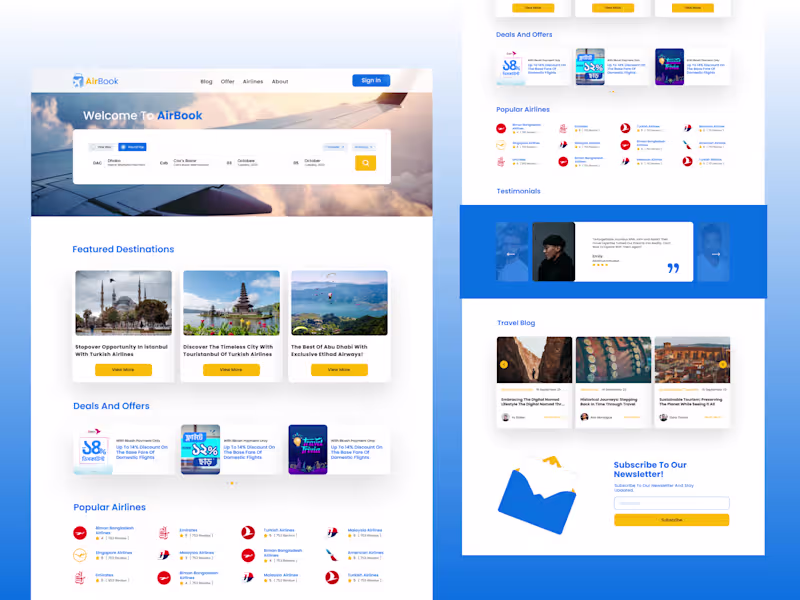 Cover image for I will make your futuristic portfolio, edtech, saas company UiUX