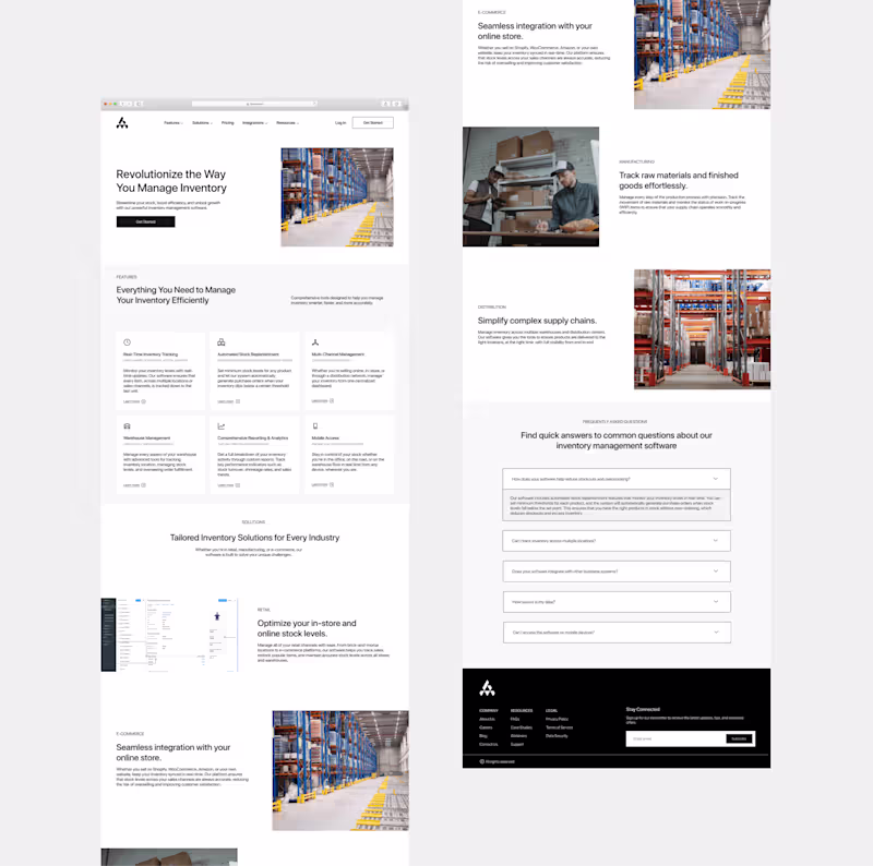 Cover image for Liceria Inventory management