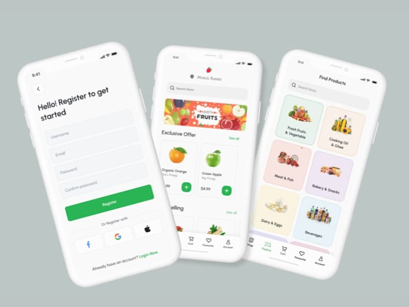 Cover image for Grocery app case study