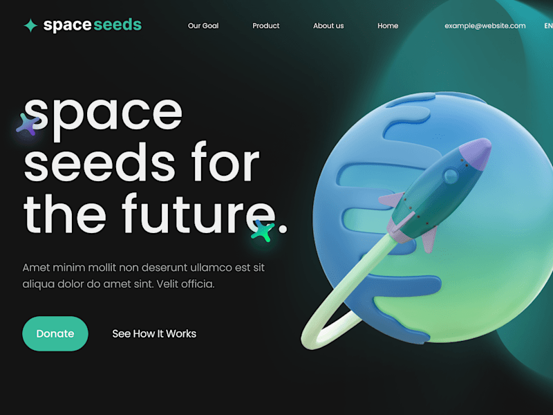 Cover image for Spaceseeds Website Design