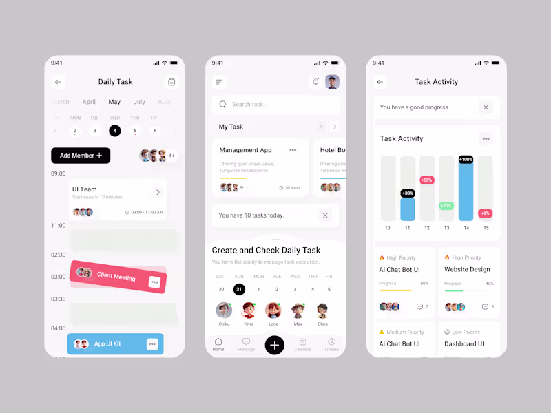 Cover image for Multifunctional Task Management App