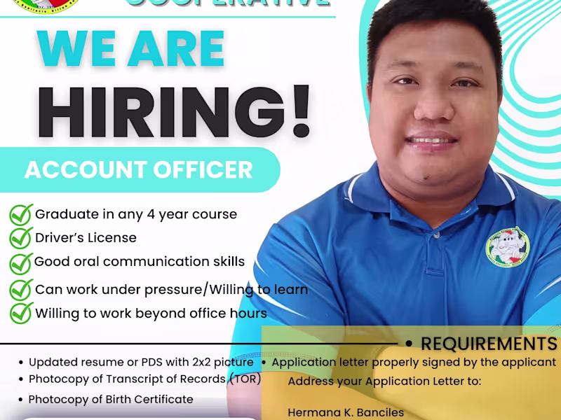 Cover image for HIRING BANNER FOR A COMPANY