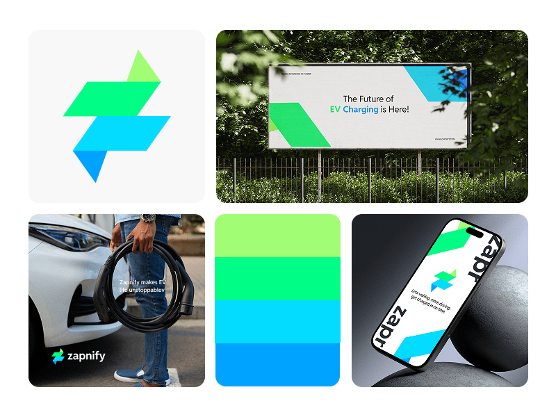 Cover image for Logo, For EV Charging Station