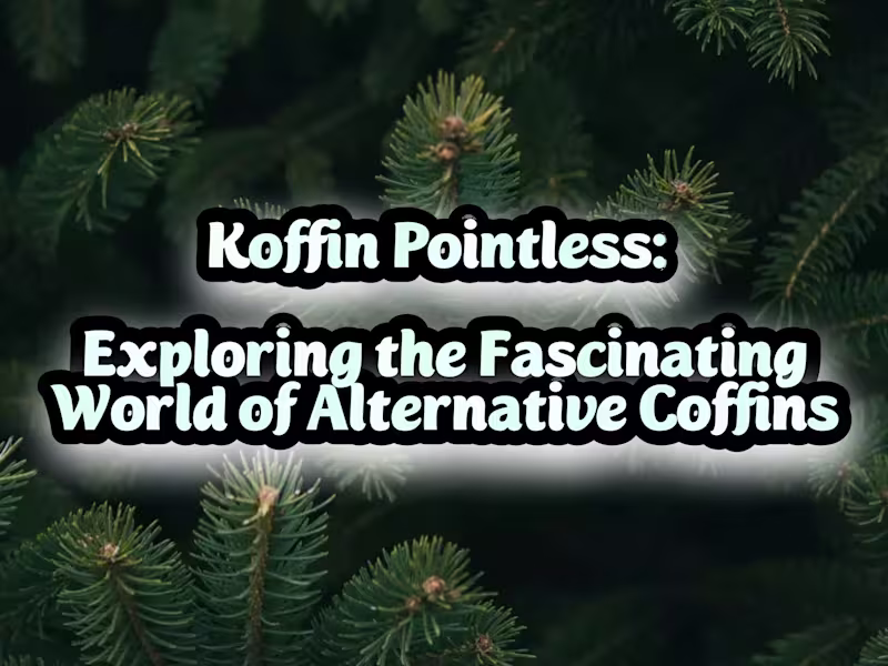 Cover image for Koffin Pointless: Exploring the Fascinating World of Alternative