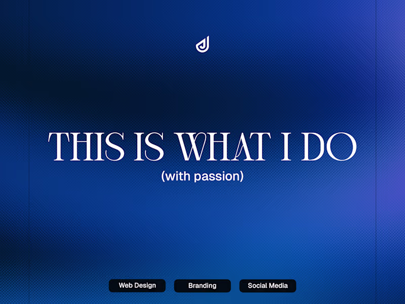 Cover image for Passionate Brand & Web Designer