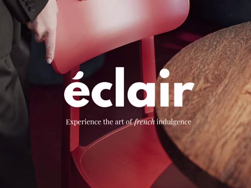 Cover image for Éclair cafe :: Behance
