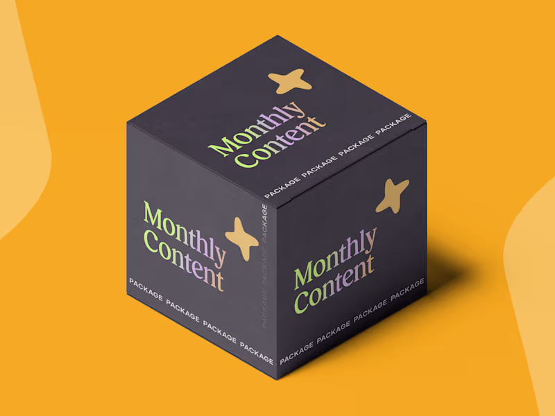 Cover image for Social Media Monthly Package