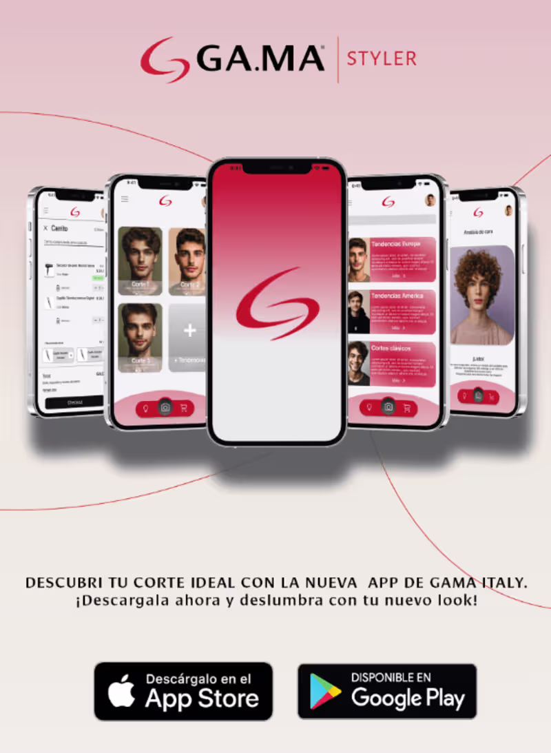 Cover image for UX/UI Design for 3D Hairstyle Simulation App – Gamma Beauty